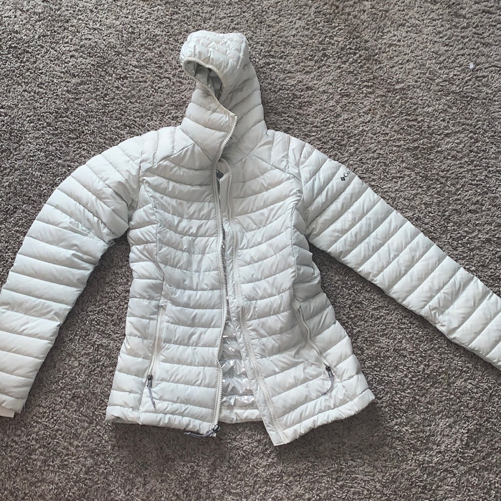 Columbia Puffy Cream Jacket XS